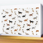 Australian Shepherd Colors Pattern Wall Mural Gallery Image 2