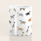 Australian Shepherd Colors Pattern Coffee Mug Gallery Image 4