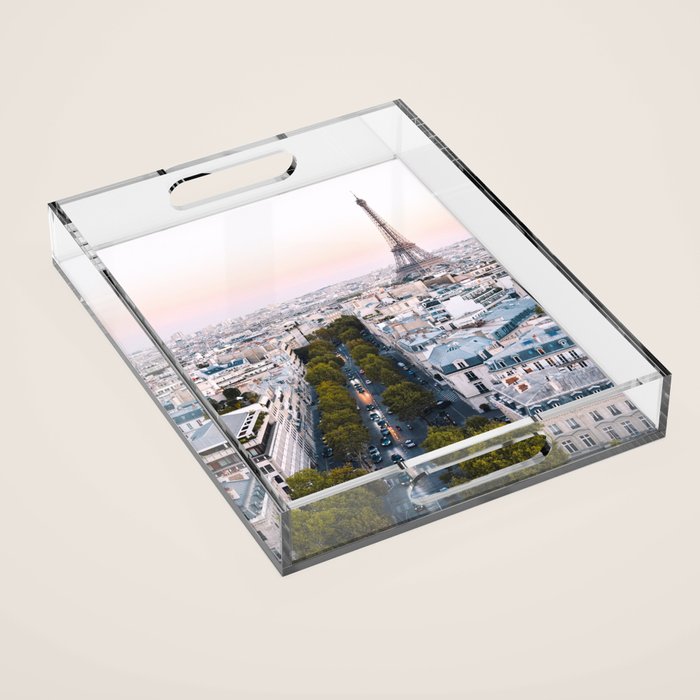 Paris City Acrylic Tray Gallery Image 1