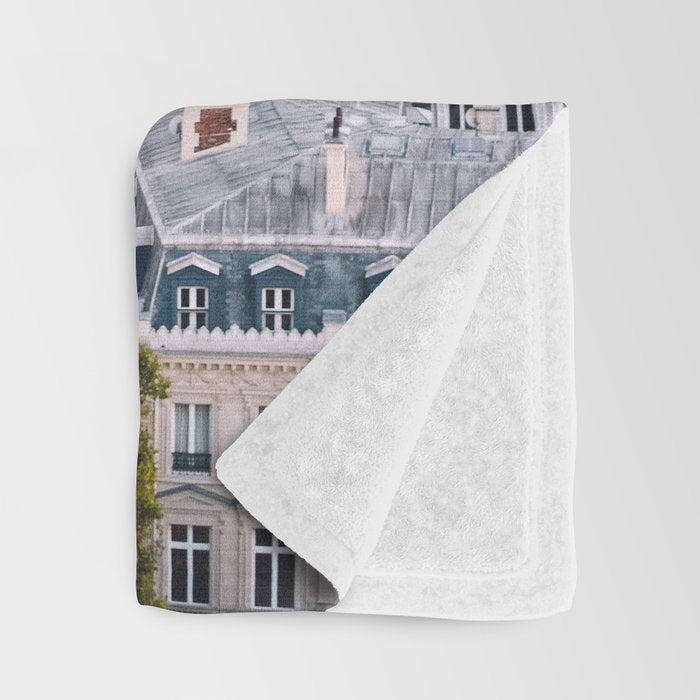 Paris City Throw Blanket Gallery Image 3