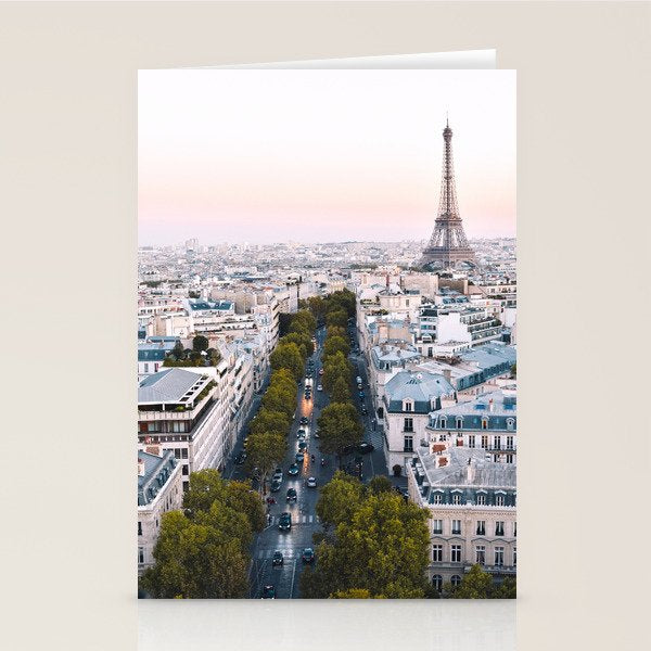 Paris City Stationery Card Gallery Image 2