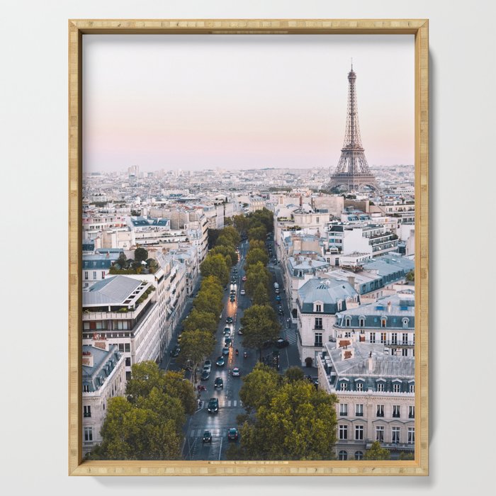 Paris City Serving Tray Gallery Image 1