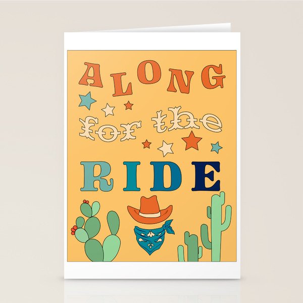 ALONG FOR THE RIDE Stationery Card Gallery Image 1