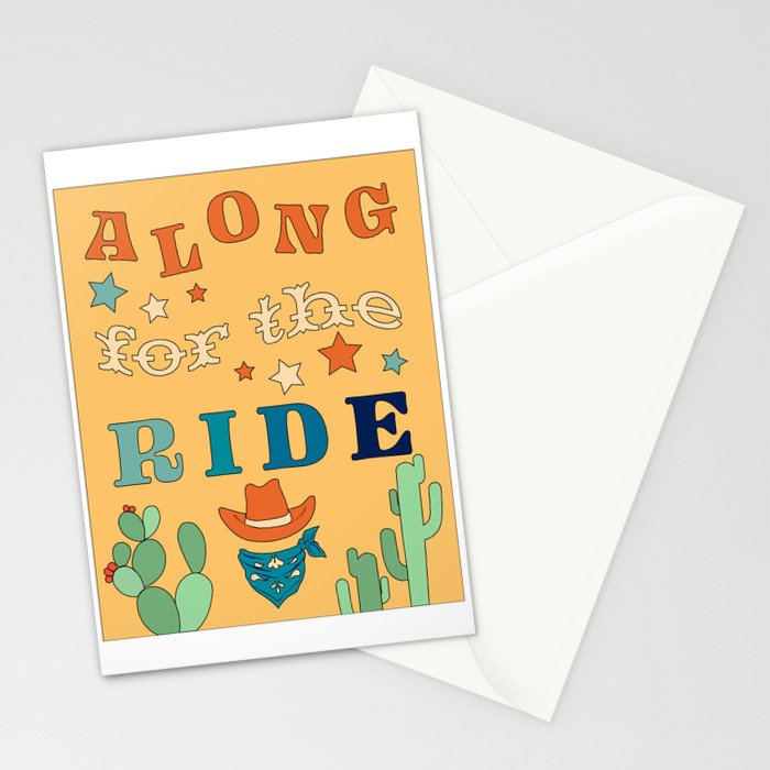 ALONG FOR THE RIDE Stationery Card Gallery Image 2