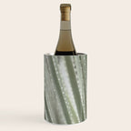 Yucca leaves pattern in sage green   Summer nature and travel photography Wine Chiller Gallery Image 2