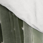 Yucca leaves pattern in sage green   Summer nature and travel photography Comforter Gallery Image 4