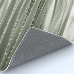 Yucca leaves pattern in sage green   Summer nature and travel photography Rug Gallery Image 4