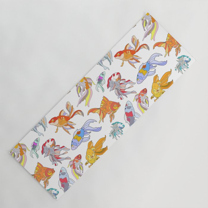 FISH FISH FISH Yoga Mat Gallery Image 1