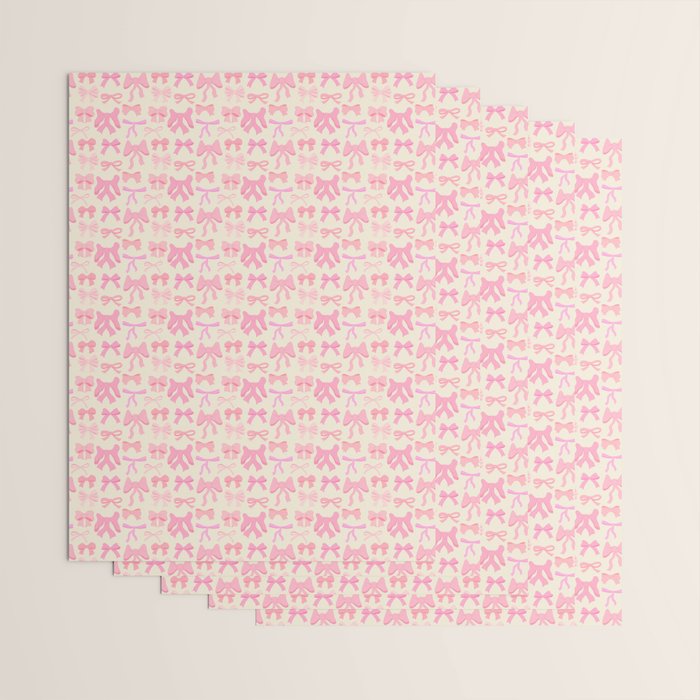 Pink Bows Wrapping Paper Gallery Image 3