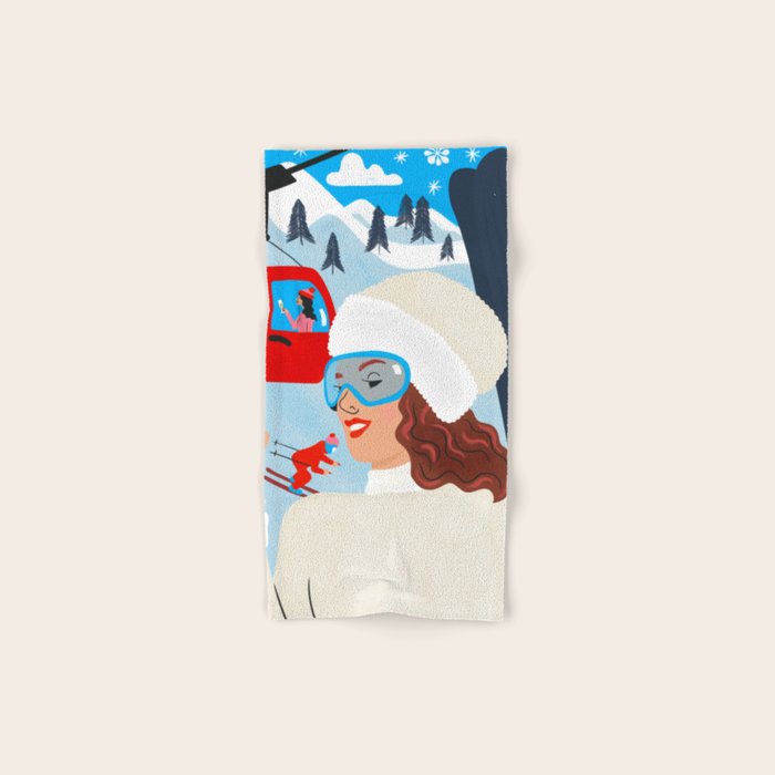 Apres Ski Bath Towel Gallery Image 1