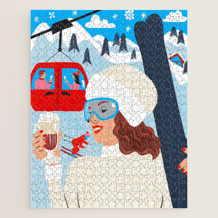 Apres Ski Jigsaw Puzzle Gallery Image 1