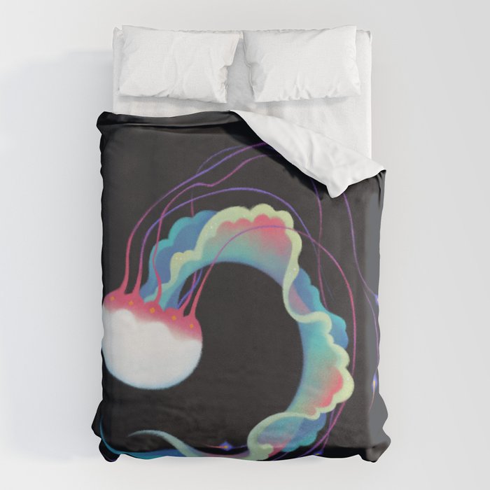 Jellyfish 3 Duvet Cover Gallery Image 1