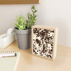Textured Speckled Cow Mini Art Print Gallery Image 2
