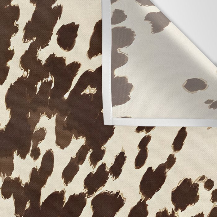 Textured Speckled Cow Wall Tapestry Gallery Image 3