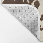 Textured Speckled Cow Bath Mat Gallery Image 2