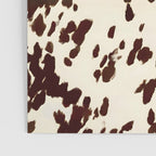 Textured Speckled Cow Poster Gallery Image 3