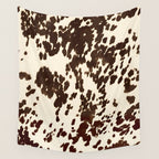 Textured Speckled Cow Wall Tapestry Gallery Image 4