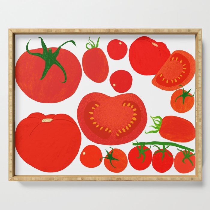 Tomato Harvest Serving Tray Gallery Image 1