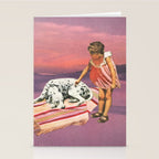 Napping Puppy Stationery Card Gallery Image 2