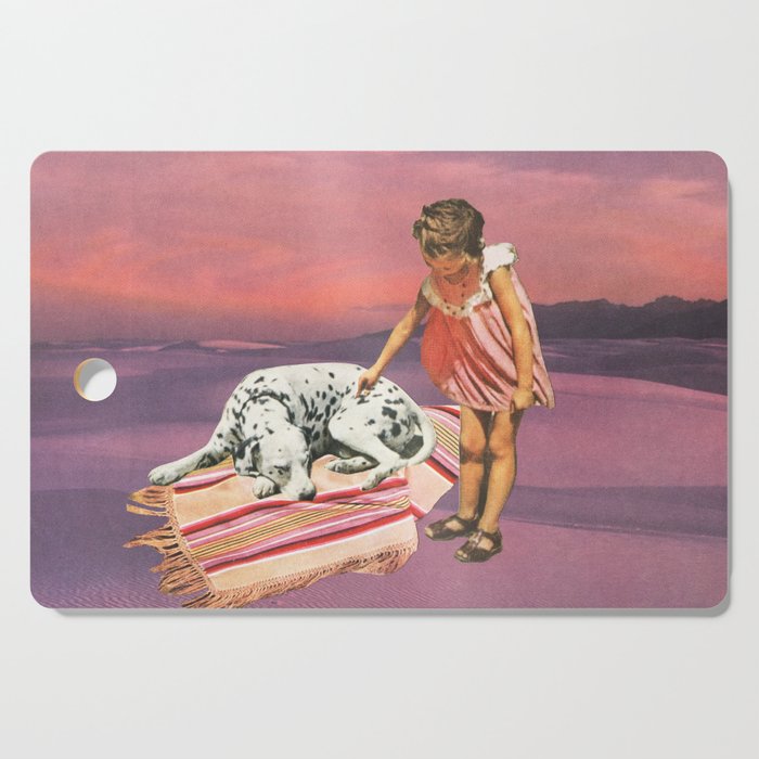 Napping Puppy Cutting Board Gallery Image 1