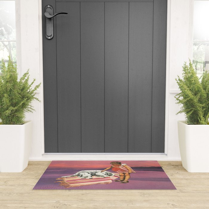 Napping Puppy Welcome Mat Gallery Image 3