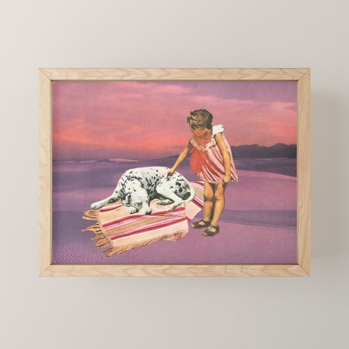 Napping Puppy Mini Art Print Gallery Image 1