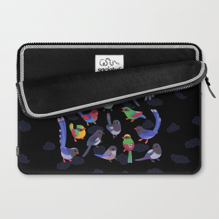 Magpie -dark Laptop Sleeve Gallery Image 2