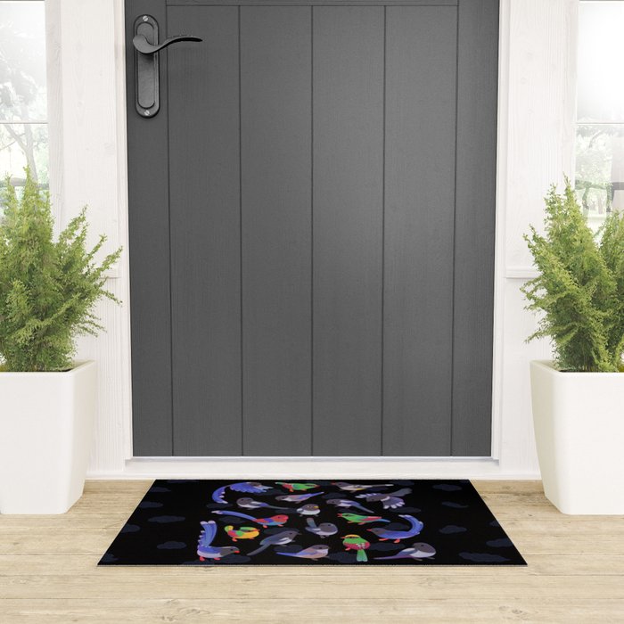 Magpie -dark Welcome Mat Gallery Image 3