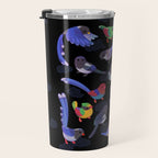 Magpie -dark Travel Mug Gallery Image 3