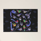 Magpie -dark Welcome Mat Gallery Image 1