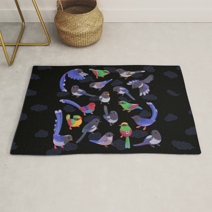 Magpie -dark Rug Gallery Image 1