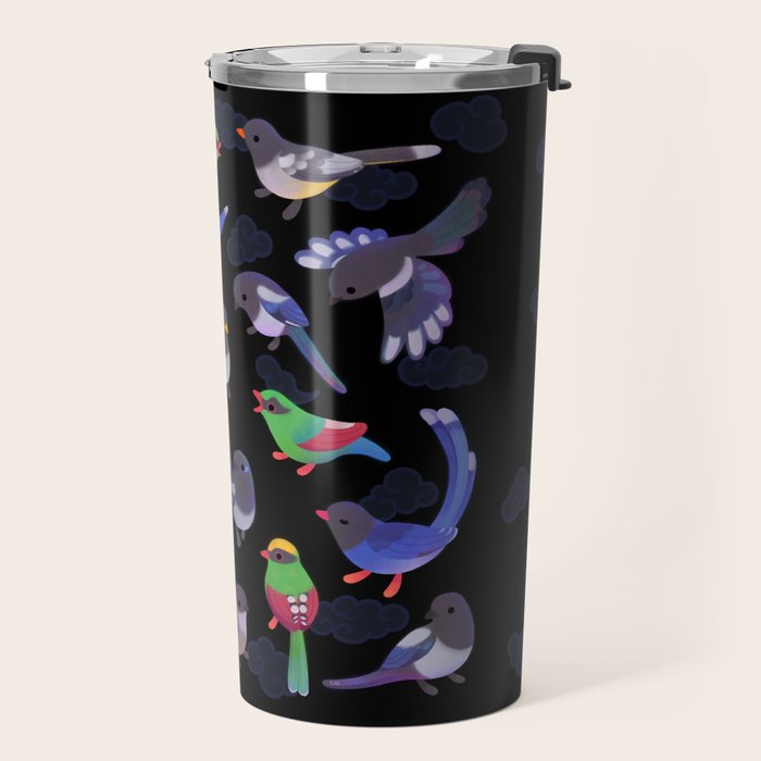 Magpie -dark Travel Mug Gallery Image 2