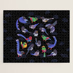 Magpie -dark Jigsaw Puzzle Gallery Image 1