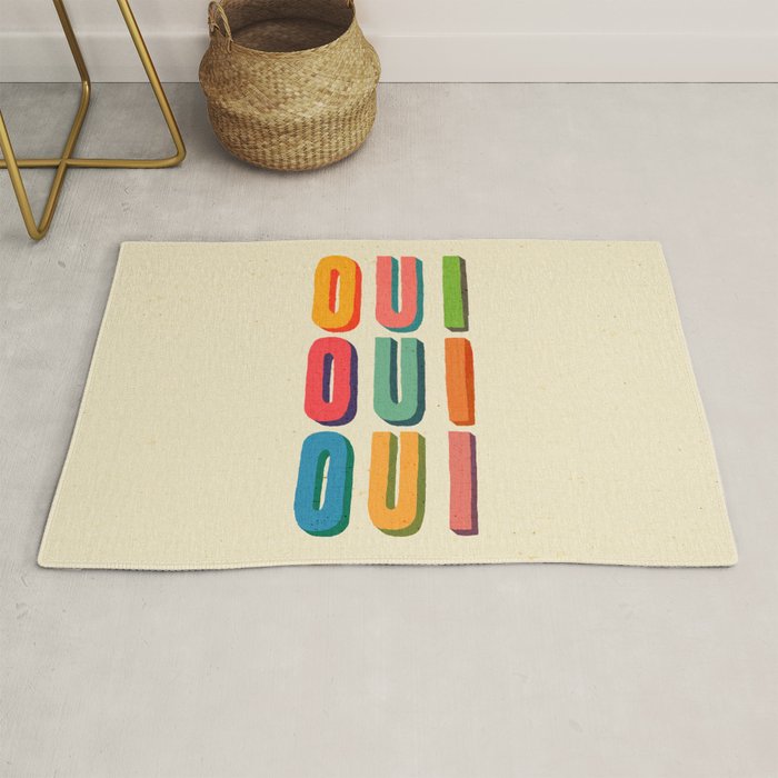 Oui oui oui Rug Gallery Image 1