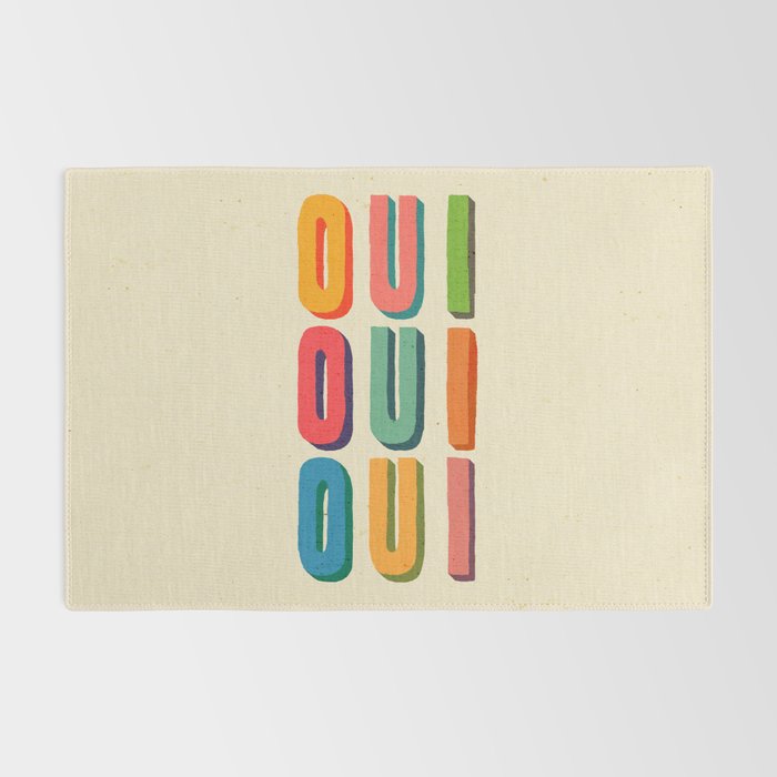 Oui oui oui Rug Gallery Image 2