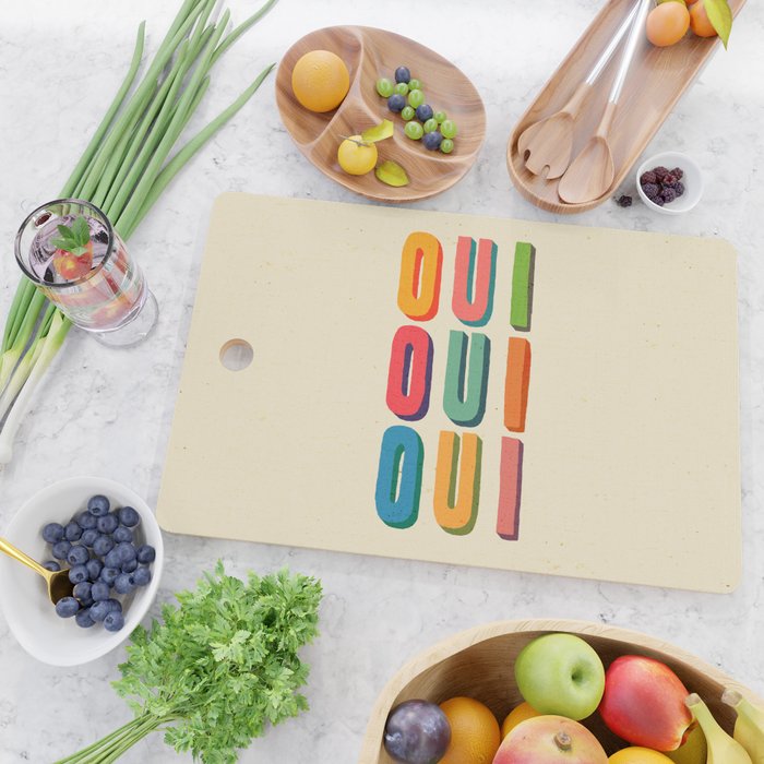 Oui oui oui Cutting Board Gallery Image 2