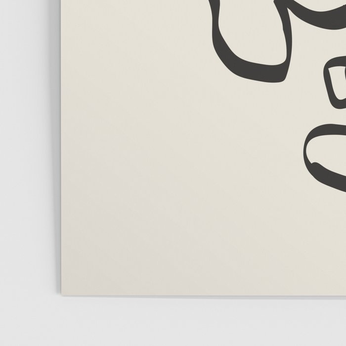 Abstract line frenchie Poster Gallery Image 3