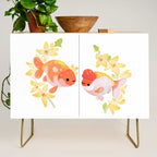 Ranchu and Forsythias Credenza Gallery Image 1