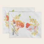 Ranchu and Forsythias Placemat Gallery Image 1