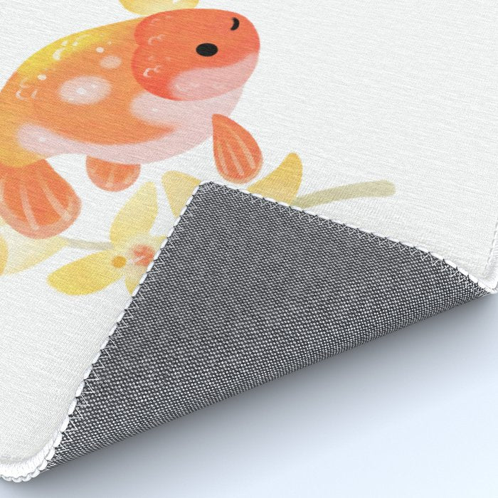 Ranchu and Forsythias Rug Gallery Image 4