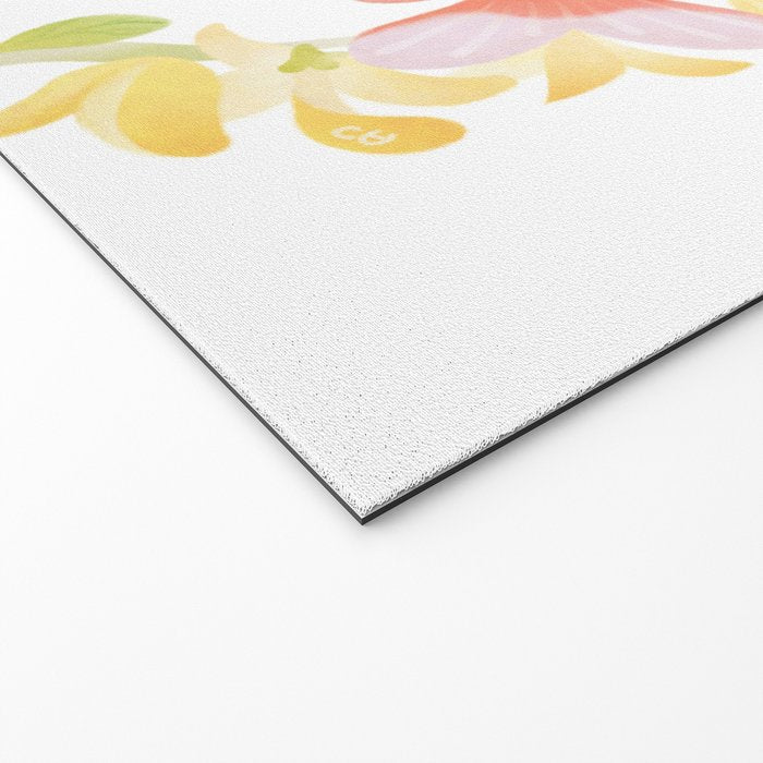 Ranchu and Forsythias Welcome Mat Gallery Image 2