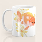 Ranchu and Forsythias Coffee Mug Gallery Image 3