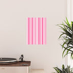 Classic Stripes XXXIII - 90s Barbie Pink Poster Gallery Image 2