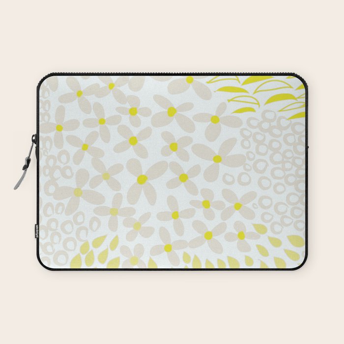 Sweet Modern Summer Petals Laptop Sleeve Gallery Image 1
