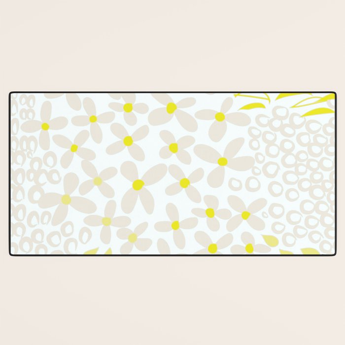 Sweet Modern Summer Petals Desk Mat Gallery Image 3