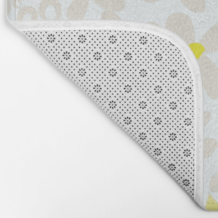 Sweet Modern Summer Petals Bath Mat Gallery Image 2