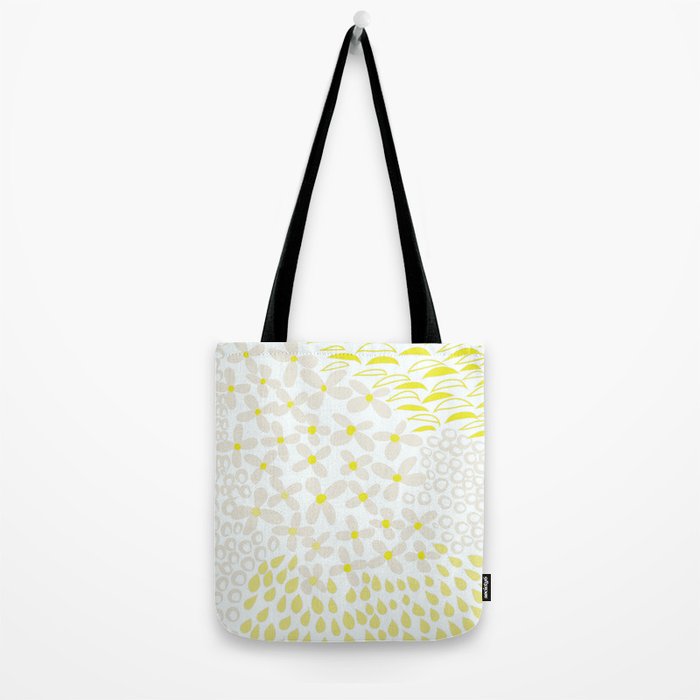Sweet Modern Summer Petals Tote Bag Gallery Image 2