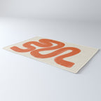 Orange Amazon River Rug Gallery Image 3