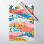 Surfer Girls Wrapping Paper Gallery Image 1