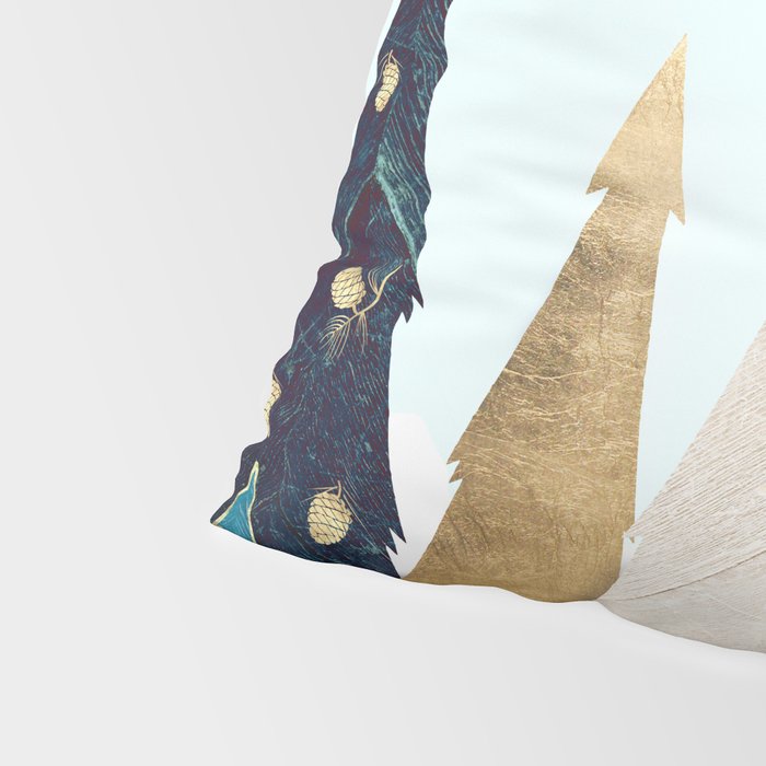 Winter Trees Pillow Sham Gallery Image 4
